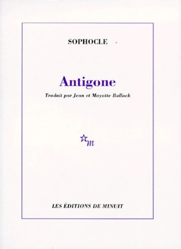 Livrenpoche : Antigone - Sophocle - Livre