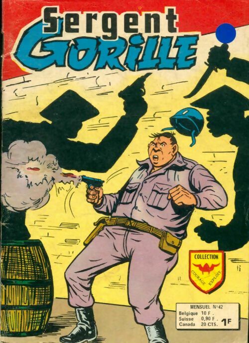 Livrenpoche : Sergent Gorille n°42 - Collectif - Livre