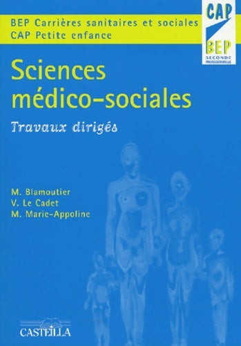 Livrenpoche : Sciences médico-sociales : Travaux dirigés - Martine Blamoutier - Livre