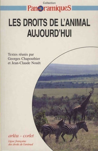 Livrenpoche : Les droits de l'animal aujourd'hui - Chapouthier Et Nouet - Livre