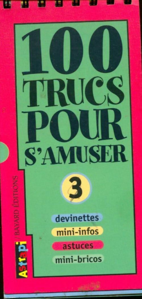 Livrenpoche : Cents trucs n°3 - Collectif - Livre