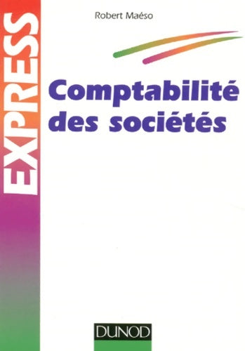 Livrenpoche : comptabilité des sociétés express - Maéso - Livre