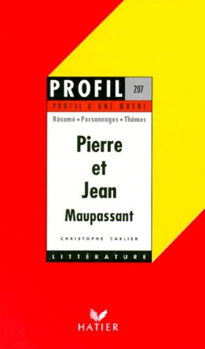 Livrenpoche : Pierre et Jean - Guy De Maupassant - Livre