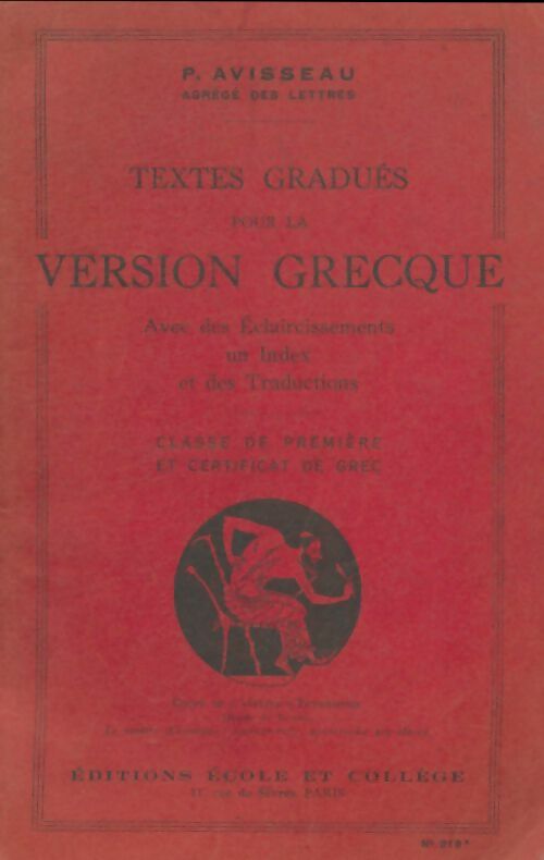 Livrenpoche : Textes gradués pour la version latine. Classe de 1ère et certificat de latin - G. Thévenot - Livre