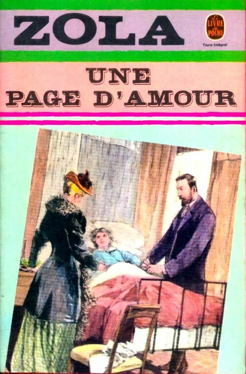 Livrenpoche : Une page d'amour - Emile Zola - Livre