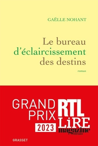 Livrenpoche : Le bureau d'éclaircissement des destins - Gaëlle Nohant - Livre