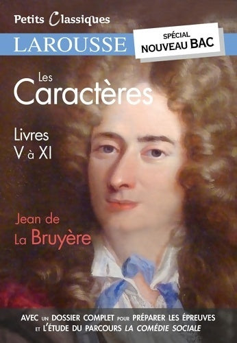 Livrenpoche : Les caractères - Nouveau Bac - Jean De la Bruyère - Livre