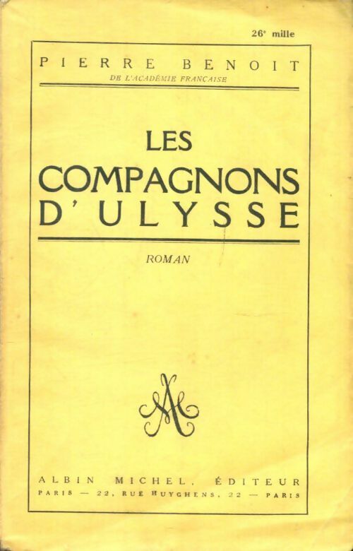 Livrenpoche : Les compagnons d'Ulysse - Pierre Benoit - Livre