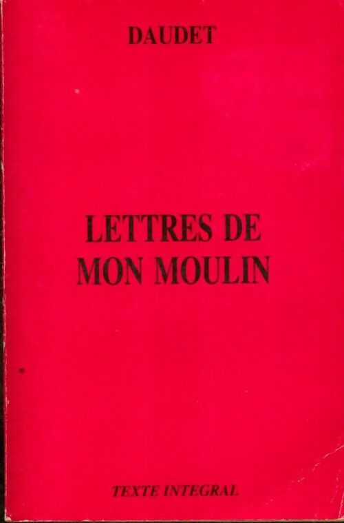 Livrenpoche : Lettres de mon moulin - Daudet-A - Livre