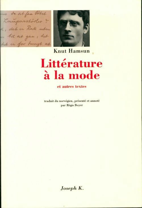 Livrenpoche : Littérature à la mode : Et autres textes - Knut Hamsun - Livre
