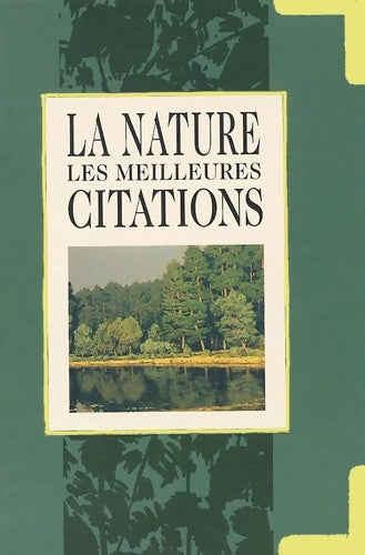 Livrenpoche : La nature. Les meilleures citations - Helen Exley - Livre