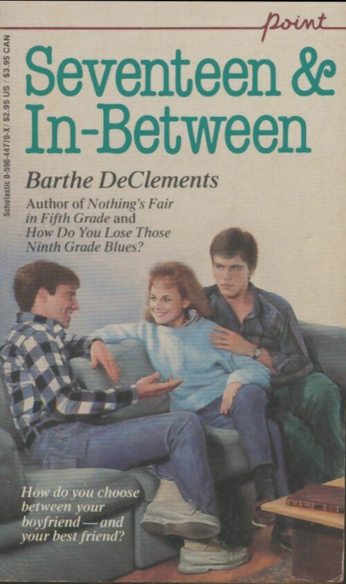 Livrenpoche : Seventeen & in-between - Barthe Declements - Livre