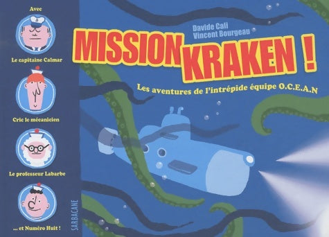 Livrenpoche : Mission Kraken ! - Davide Cali - Livre