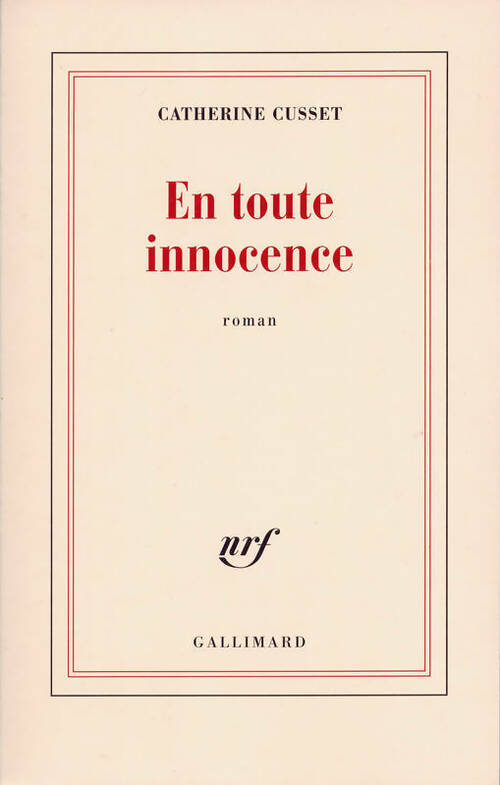 Livrenpoche : En toute innocence - Catherine Cusset - Livre