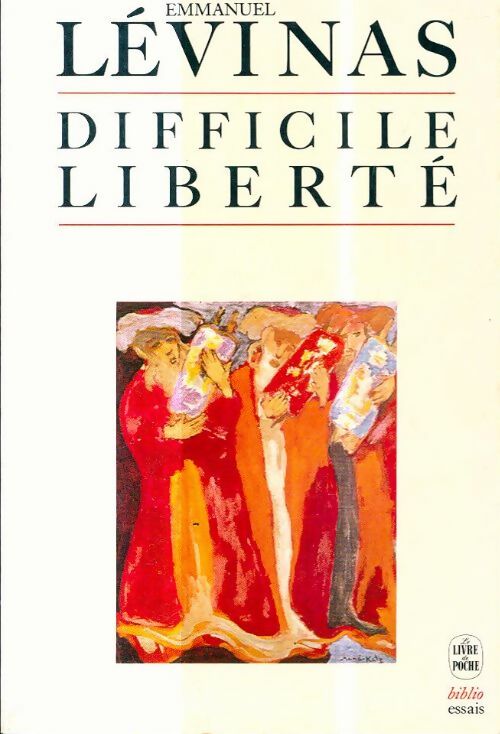 Livrenpoche : Difficile liberté - Emmanuel Levinas - Livre