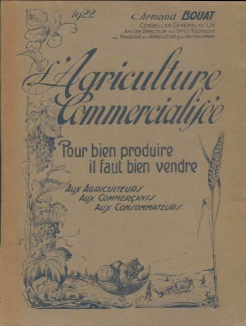 Livrenpoche : Agriculture commerciale - Armand Bouat - Livre