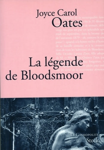 Livrenpoche : La légende de Bloodsmoor - Joyce Carol Oates - Livre