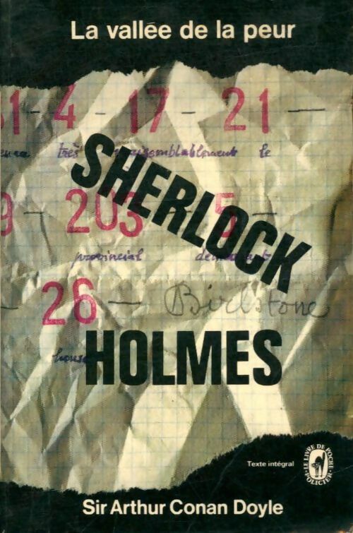 Livrenpoche : La vallée de la peur - Arthur Conan Doyle - Livre