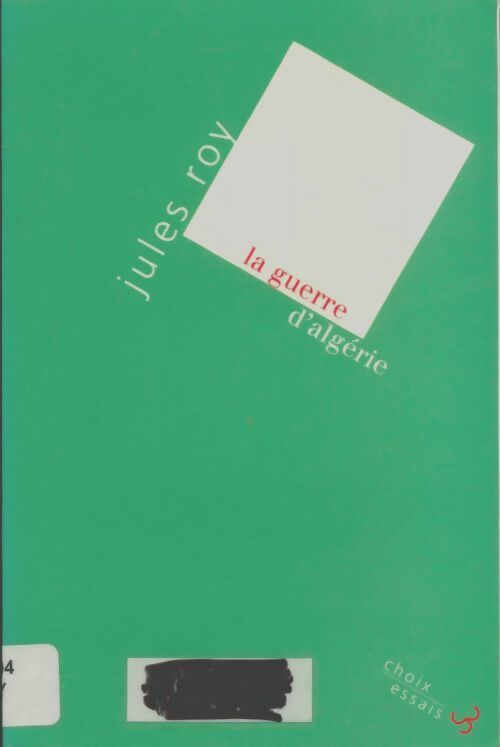 Livrenpoche : La guerre d'Algérie - Jules Roy - Livre