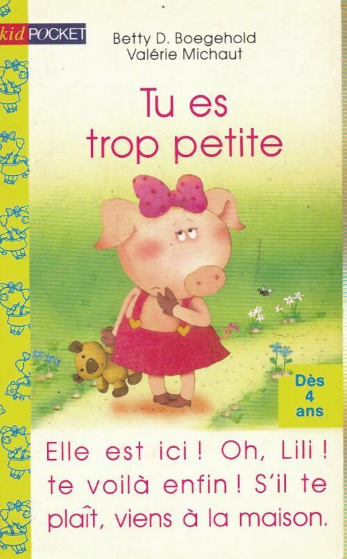 Livrenpoche : Tu es trop petite - Valérie Michaut - Livre