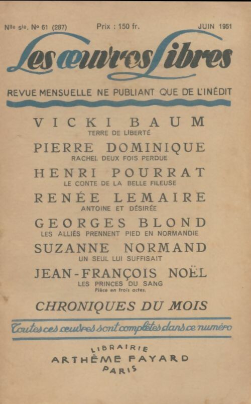 Livrenpoche : Les oeuvres libres n°61 - Collectif - Livre