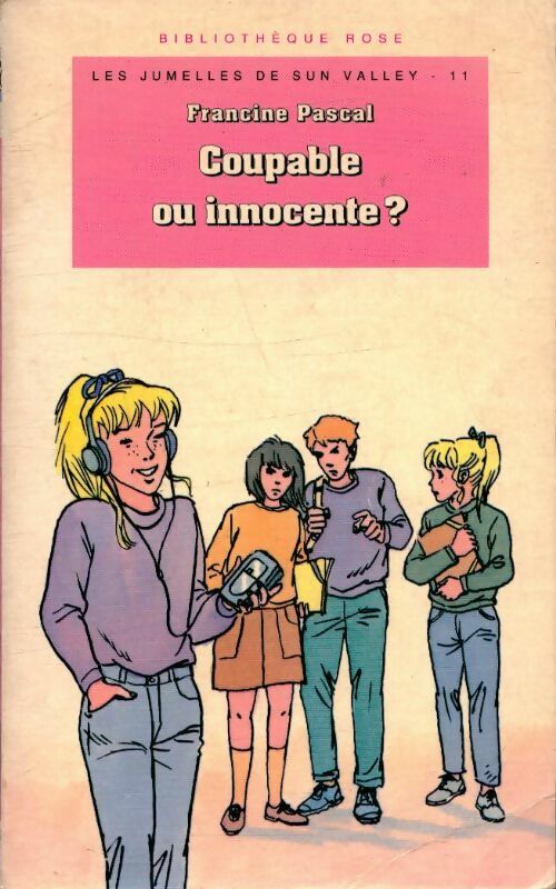Livrenpoche : Les jumelles de Sun valley Tome XI : Coupable ou innocente ? - Francine Pascal - Livre