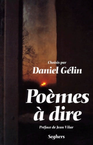 Livrenpoche : Poèmes à dire - Collectif - Livre