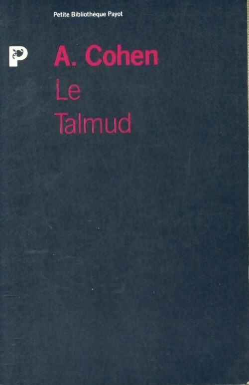 Livrenpoche : Le talmud - Abraham Cohen - Livre