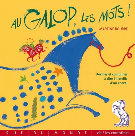 Livrenpoche : Au Galop les Mots ! - Martine Bourre - Livre