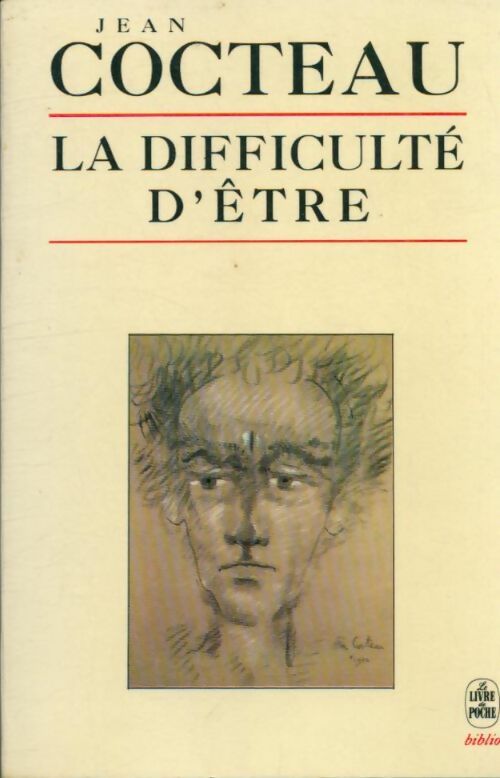 Livrenpoche : La difficulté d'être - Jean Cocteau - Livre