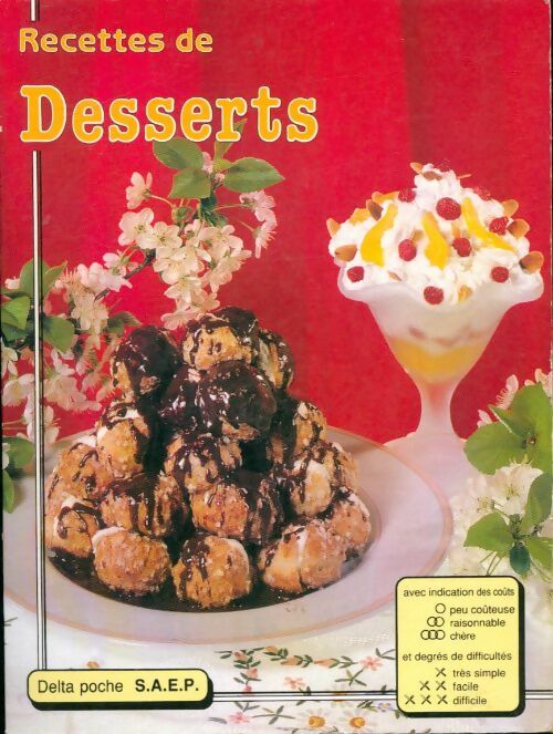 Livrenpoche : Recettes de desserts - Paulette Fischer - Livre