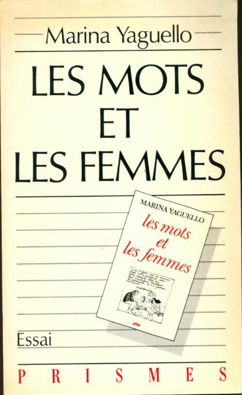Livrenpoche : Les mots et les femmes - Marina Yaguello - Livre