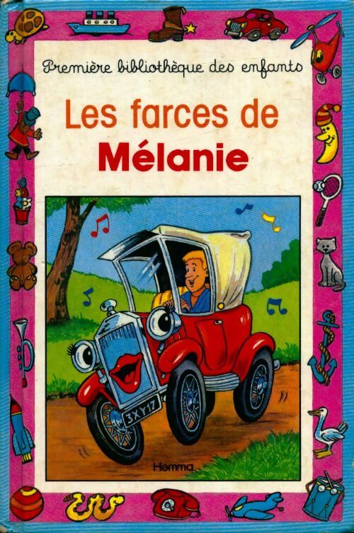 Livrenpoche : Les farces de Mélanie - Adrienne Scheepmans - Livre