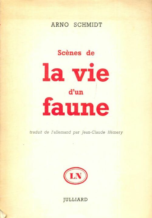 Livrenpoche : Scènes de la vie d'un faune - Arno Schmidt - Livre