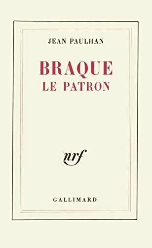 Livrenpoche : Braque le patron - Jean Paulhan - Livre
