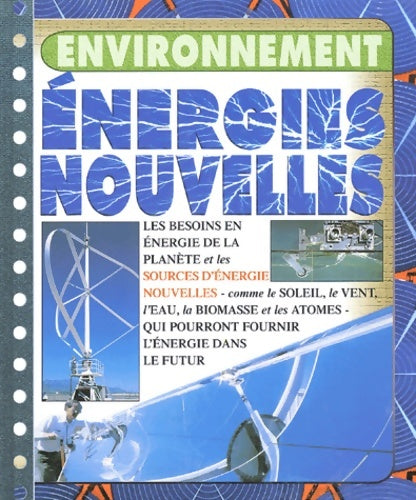 Livrenpoche : énergies nouvelles - Steve Parker - Livre
