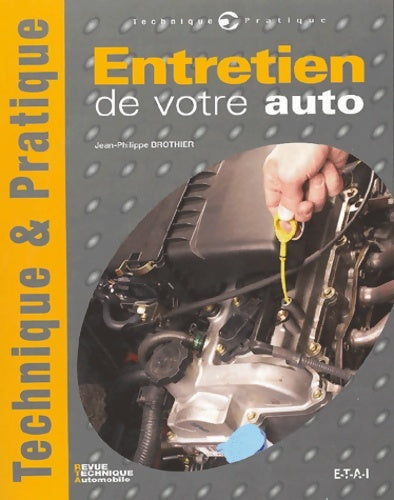 Livrenpoche : Entretien de votre auto - Jean-Philippe Brothier - Livre