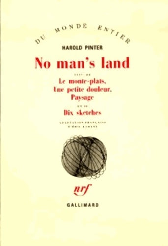 Livrenpoche : No man's land / Le Monte-plats /Une Petite douleur /Paysage /Dix sketches - Harold Pinter - Livre