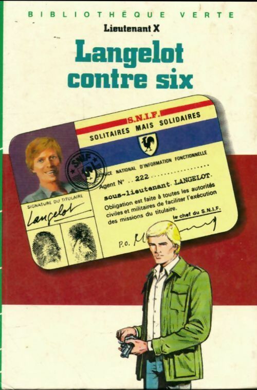 Livrenpoche : Langelot contre 6 - Lieutenant X - Livre