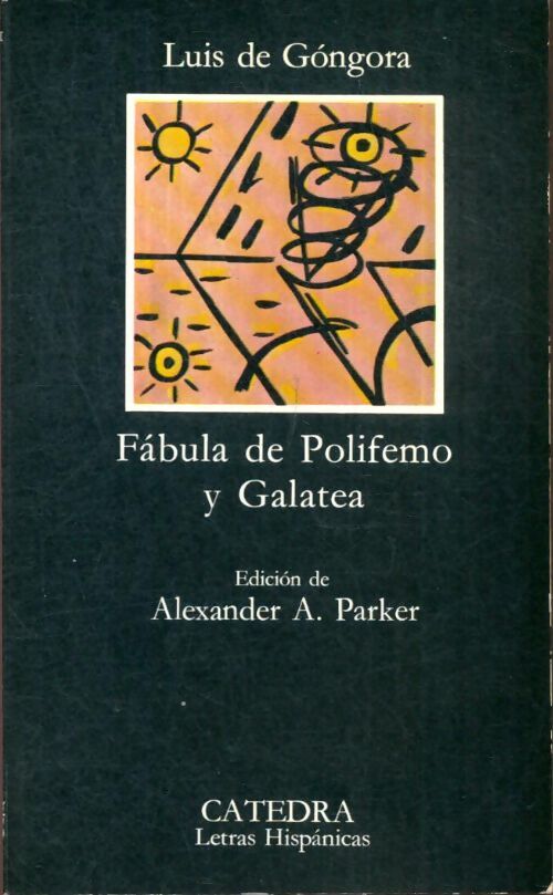 Livrenpoche : Fàbula de Polifemo y Galatea - Luis De Gongora Y Argote - Livre