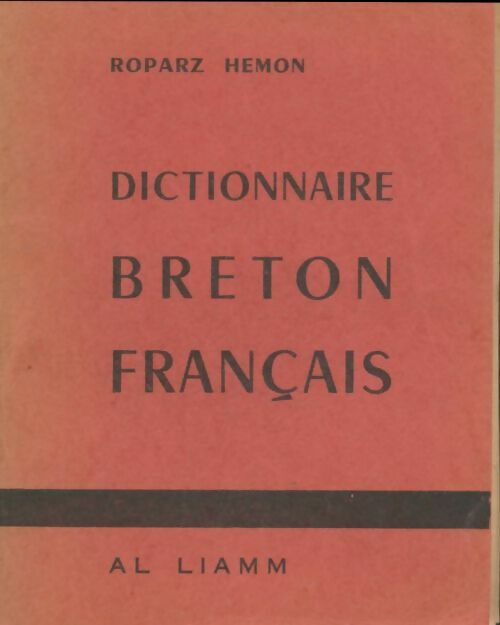 Livrenpoche : Dictionnaire breton-français - Roparz Hemon - Livre