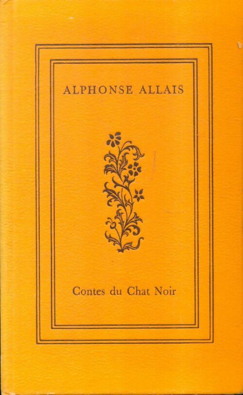 Livrenpoche : Contes du chat noir - Alphonse Allais - Livre