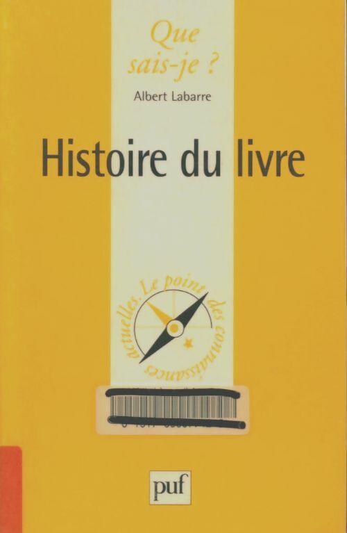 Livrenpoche : Histoire du livre - Albert Labarre - Livre