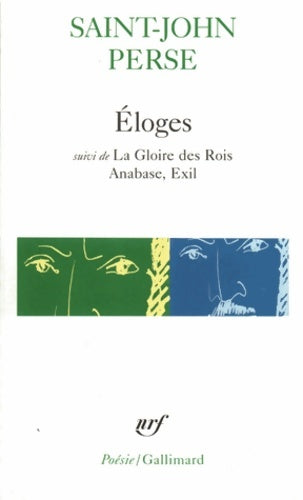 Livrenpoche : Eloges / La gloire des rois / Anabase / Exil - Saint-John Perse - Livre