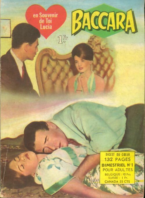 Livrenpoche : Baccara n°1 : En souvenir de toi Lucia - Collectif - Livre