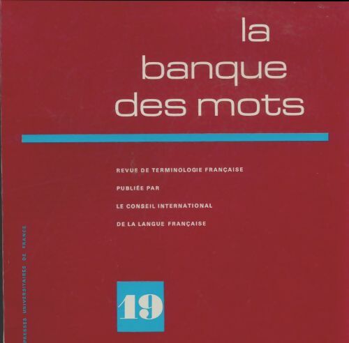 Livrenpoche : La banque des mots n°19 - Collectif - Livre