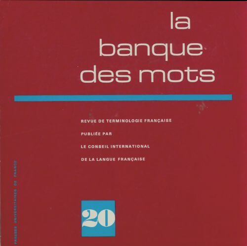 Livrenpoche : La banque des mots n°20 - Collectif - Livre