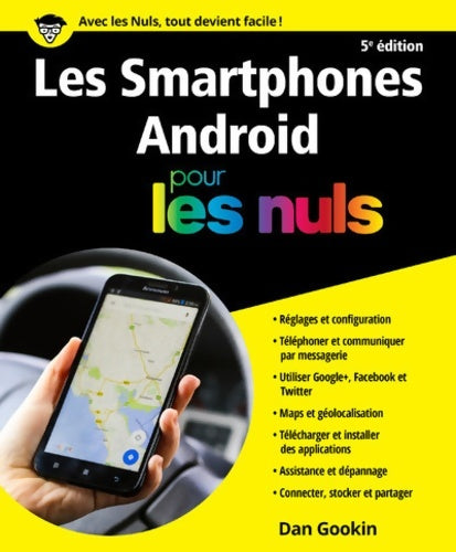Livrenpoche : Smartphones Android pour les Nuls grand format 5e édition - Dan Gookin - Livre