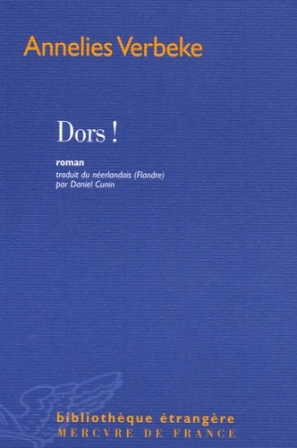 Livrenpoche : DORS ! - ANNELIES VERBEKE - Livre
