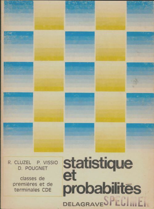 Livrenpoche : Statiqtique et probabilités Premières et Terminales CDE - Collectif - Livre